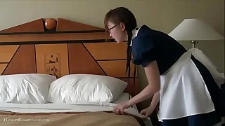 surprising ho busty uk asian maid n glasses unassisted